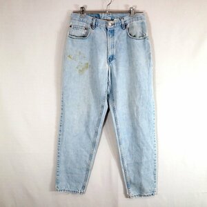 SALE/ 90年代 USA製 Levi's リーバイス 560 デニムパンツ アメカジ ワイドジーンズ ライトブルー (メンズ 32X32) 中古 古着 N9046