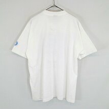 SALE/ 90年代 FRUIT OF THE LOOM フルーツオブザルーム イラストプリント 半袖Ｔシャツ シングルステッチ ホワイト (メンズ XL) N9834_画像2