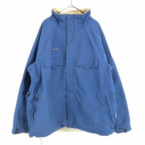 SALE/ 90年代 Columbia コロンビア convert 中綿ナイロンジャケット アウトドア アウター 防寒 BASETRX ブルー (メンズ XXL) N9855