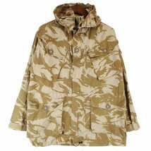 イギリス軍 British Army コンバット スモック ミリタリージャケット ユーロ 戦闘服 DPMカモ (メンズ 170/104) 中古 古着 O6995_画像1