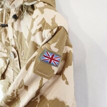 イギリス軍 British Army コンバット スモック ミリタリージャケット 戦闘服 ユーロ DPMカモ (メンズ 170/88) 中古 古着 O6609_画像4