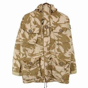 イギリス軍 British Army コンバット スモック ミリタリージャケット ユーロ 戦闘服 DPMカモ (メンズ 170/88) 中古 古着 O7068