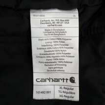 Carhartt カーハート ジャケット アウトドア キャンプ アウター 防寒 thinsulate ブラック (メンズ) 中古 古着 O7594_画像8