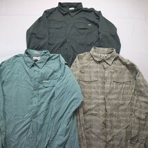 ◎アウトドアブランドMIX長袖シャツ set コロンビア 他 (メンズ3XL/2XL/XL) 10枚セット まとめ売り 古着卸 1円スタート LS8 MQ0749_画像5