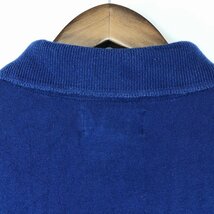 Polo by Ralph Lauren ポロバイラルフローレン ワンポイントロゴ刺繍 ラガーシャツ 大きいサイズ ブルー (メンズ 2XL) 中古 古着 O9467_画像3