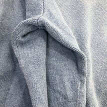 2000年代〜 Polo by Ralph Lauren ポロバイラルフローレン ワンポイントロゴ コットンニット セーター ブルー (メンズ L) 中古 古着 O9512_画像4