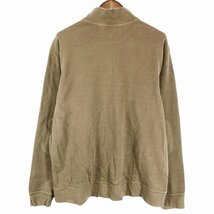 Carhartt カーハート ハーフジップ モックネック スウェット ワーク アメカジ ブラウン (メンズ XL) 中古 古着 O9534_画像2