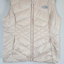 THE NORTH FACE ノースフェイス 550フィルパワー ダウン ベスト アウトドア キャンプ 防寒 ピンク ( レディース S ) 中古 古着 N2478_画像5