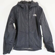 THE NORTH FACE ノースフェイス OMNI-TECH ナイロンジャケット アウトドア キャンプ 防寒 ブラック ( レディース M ) 中古 古着 N3454_画像1