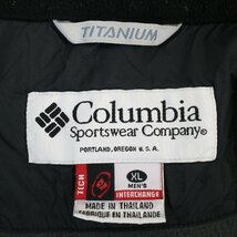 Columbia TITANIUM コロンビア インターチェンジシステム OMNI-TECH ナイロンジャケット 防寒 グレー ( メンズ XL ) 中古 古着 N3266_画像6