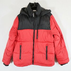 HOLLISTER ホリスター 中綿 ジャケット アウトドア キャンプ 防寒 アウター レッド ( メンズ XS ) 中古 古着 N2487