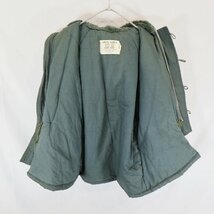 民間品 N3-Bタイプ フライトジャケット ミリタリー アメリカ軍 軍服 オリーブ ( メンズ L ) 中古 古着 N4602_画像7