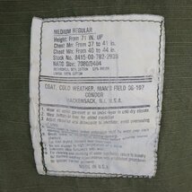 CONDOR 民間品 フィールドジャケット ミリタリー アメリカ軍 軍服 M65タイプ オリーブ ( メンズ Ｍ ) 中古 古着 N4557_画像10