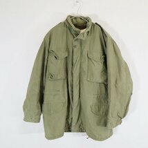 CONDOR 民間品 フィールドジャケット ミリタリー アメリカ軍 軍服 M65タイプ オリーブ ( メンズ Ｍ ) 中古 古着 N4557_画像1