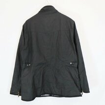 Barbour バブアー オイルドジャケット イギリス ブラック ( レディース 10 ) 中古 古着 N3809_画像2