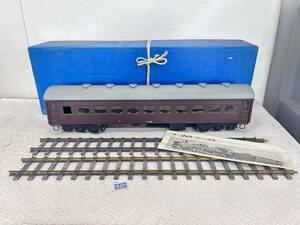 M-4408 ①　【同梱不可】980円～ 現状品　PASSENGER COACH JNR　スハ43　Gケージ　アスターボビー　国鉄　日本　箱入り