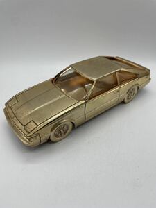 【1円スタート】 TOYOTA CELICA E-GA61 1983 ゴールドカラー 約1kg トヨタ セリカ オブジェ 小物入れ アンティーク レトロ