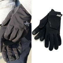 ARC'TERYX アークテリクス 国内正規 VENTA GLOVE ベンタ グローブ BLACK ブラック 手袋 GORE-TEX ゴアテックス 小物 Logo ロゴ_画像1