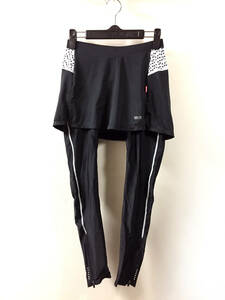 j■美品 女性用 SOUKESPORT スカート付きサイクリングスパッツ XS/可