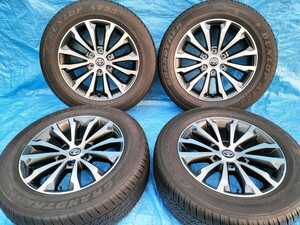 トヨタ 150プラド 純正 19インチ 7.5J +25 6H 139.7 ダンロップ GRANDTREK AT23 265/55R19 2020年製 4本セット プラド ハイラックス 