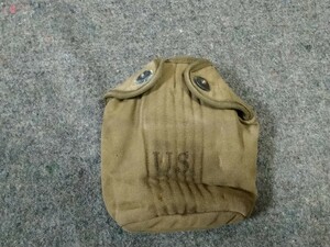 ナム戦　米軍　実物　M1910水筒カバー　キャンティーンカバー　中古　払い下げ　放出品　海兵隊　ナム戦初期装備