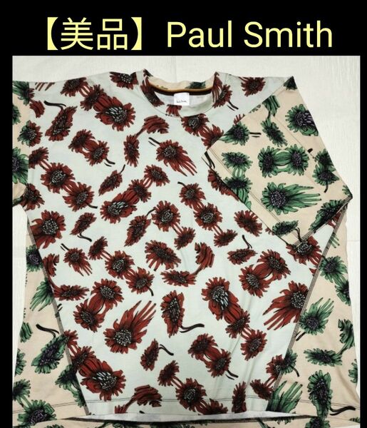 【美品】Paul Smith　ポールスミス　Tシャツ　Mサイズ半袖　ユニセックス　総柄