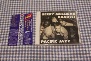 CD　国内盤　Gerry Mulligan Quartet　Chet Baker　オリジナル・ジェリー・マリガン・カルテット　チェット・ベイカー　Pacific Jazz