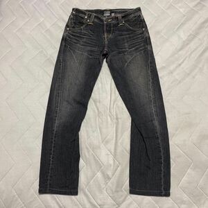 10B【着少】LEVIS リーバイス EJ026-0003 ENGINEERED JEANS 29 黒 ブラック デニム ジーンズ ジーパン パンツ レア 格安