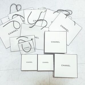 シャネル ショップ袋 紙袋 空箱 まとめて CHANEL ショップバッグ