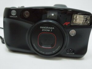 ‡0655【１円スタート】 カメラ ミノルタ MINOLTA PANORAMA ZOOM7 ズームレンズ搭載 AF コンパクトカメラ 35-70mm
