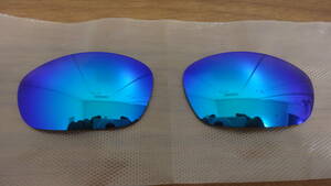 処分価格！！！★オークリー ストレートジャケット用 カスタム偏光レンズ Straight Jacket 2007 ICE BLUE Color Polarized 新品 