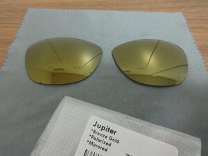 OAKLEY JUPITER ジュピター スタンダードフィット用 カスタム偏光レンズ BRONZE GOLD Color Polarized