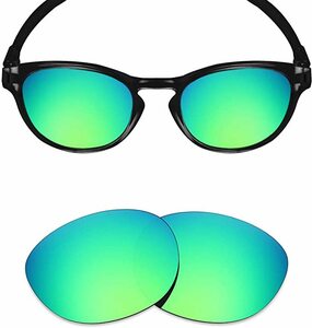 処分価格！オークリー Latch ラッチ用 Mryok カスタム偏光レンズ Polarized Replacement Lense for Oakley Latch Sunglass EMERALD GREEN