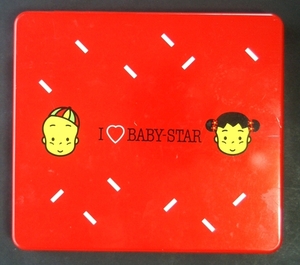 【空き缶】IＢＡＢＹ-ＳＴＡＲ／サイズ：150㎜×133㎜×24㎜