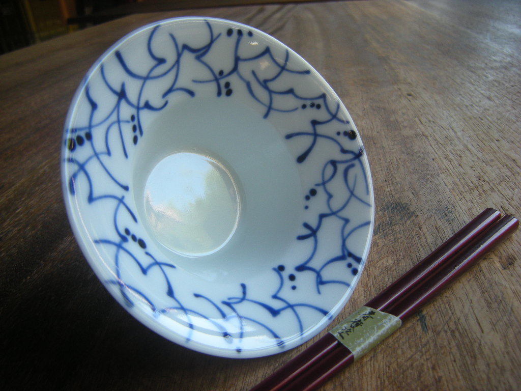 [Только 1 товар] Ресторанная посуда ◇ Только в наличии [Новая/неиспользованная] Маюки Като, расписанная вручную по краю, маленькая миска Aonami, 4 размера (11, 8 см x 5, 2 см), всего 1 шт. *Ресторанная посуда*, Японская посуда, горшок, малая чаша