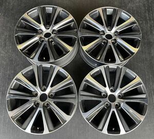 TOYOTA トヨタ 210系 クラウン アスリート 純正アルミホイール 17×7.5J 5H114.3 +40 中古品 4本 ① 直接の受け渡し可能 (RK)