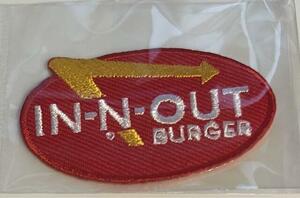 IN-N-OUT BURGER ミニ　アイロン　ワッペンMW182