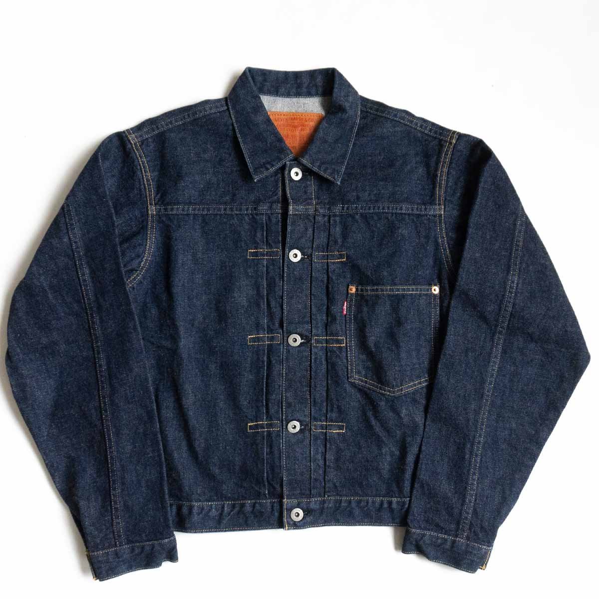 Yahoo!オークション -「levis big e jacket」の落札相場・落札価格