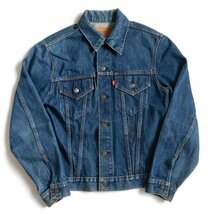 【サイズ42】 LEVI'S 【70s 70505 4th デニムジャケット 】 70年代 リーバイス スモールe 古着 ヴィンテージ 2310282_画像1