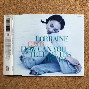 【r&b】Lorraine Cato / How Can You Tell Me It's Over?［CDs］《7b100 9595》