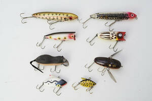 ヘドン Heddon ルアーいろいろまとめて８点セットです。