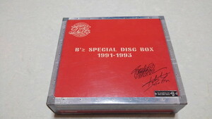 ▲　B'z　5枚組CD BOX　【　SPECIAL DISK BOX 1991-1993 ♪盤面全美品　】