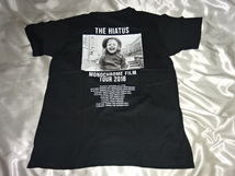 送料185円・H627■ the HIATUS　黒　Tシャツ　Lサイズ　Monochrome Film Tour 2018_画像1
