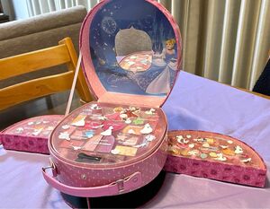 ディズニープリンセス コスメティック キャリーバッグ キッズ用 コスメケース メイクアップセット