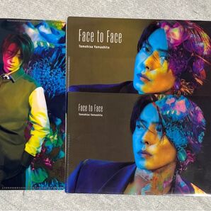 山下智久 『Face to Face 』FCストア限定特典マスク用ケース3枚セット