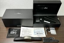 Y 希少 レア 美品 SINN ジン 503 EZM1 クロノグラフ メンズ 自動巻き デイト チタン 付属品 箱 保証書 説明書 工具 時計 9020078147_画像10