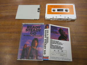 RS-5281【カセットテープ】見本品 歌詞カードあり / 宮原学 READY STEADY GO / MANABU MIYAHARA / 15KH2070 / cassette tape