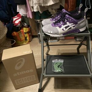 美品 ASICS x atmos x Sneaker Freaker gel lyte 3 ゲルライト3 “ALLEY CATS” アシックス アトモス new balance kith jordan 