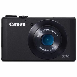 Canon デジタルカメラ PowerShot S110 約1210万画素 F2.0 光学5倍ズーム ブラック PSS110(BK)