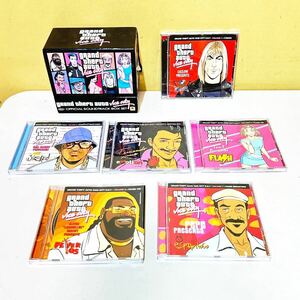 #J26Q Grand theft auto OFFICIAL SOUND BOX SET 1.3-7 グランドセフトオート サウンドトラック ボックス CD サントラ 動作未確認